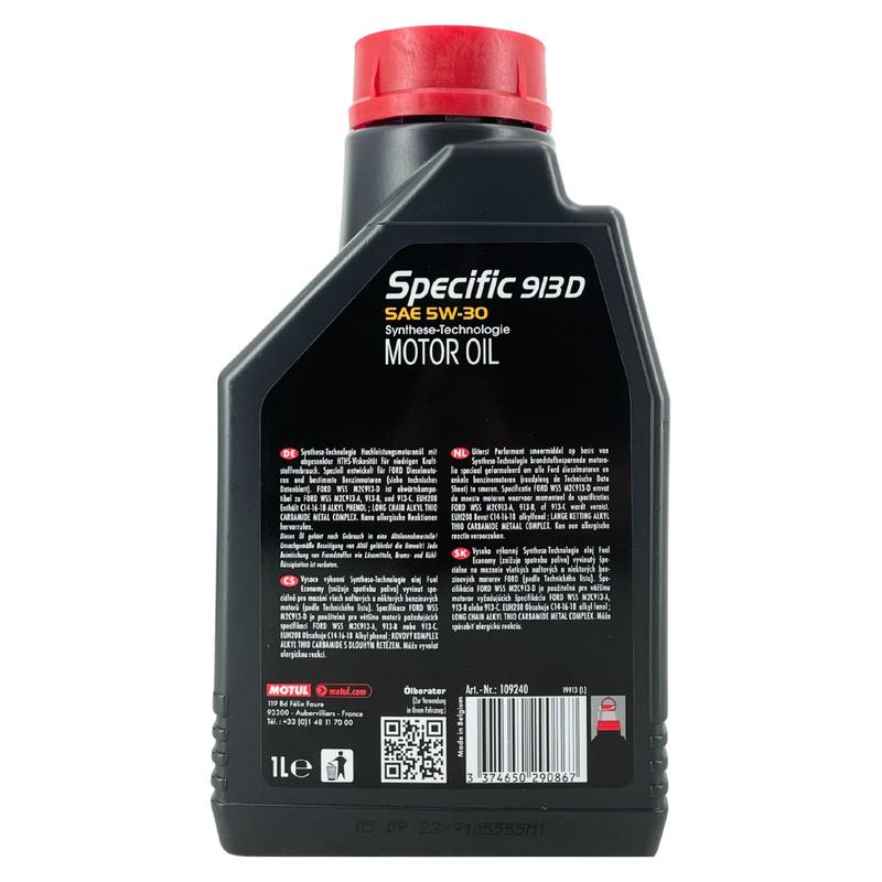 Motul Specific Ford WSS-M2C913-D 5W-30 1 Liter