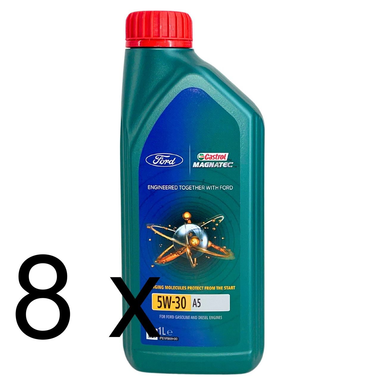 Ford Castrol Magnatec 5W-30 A5 8x1 Liter