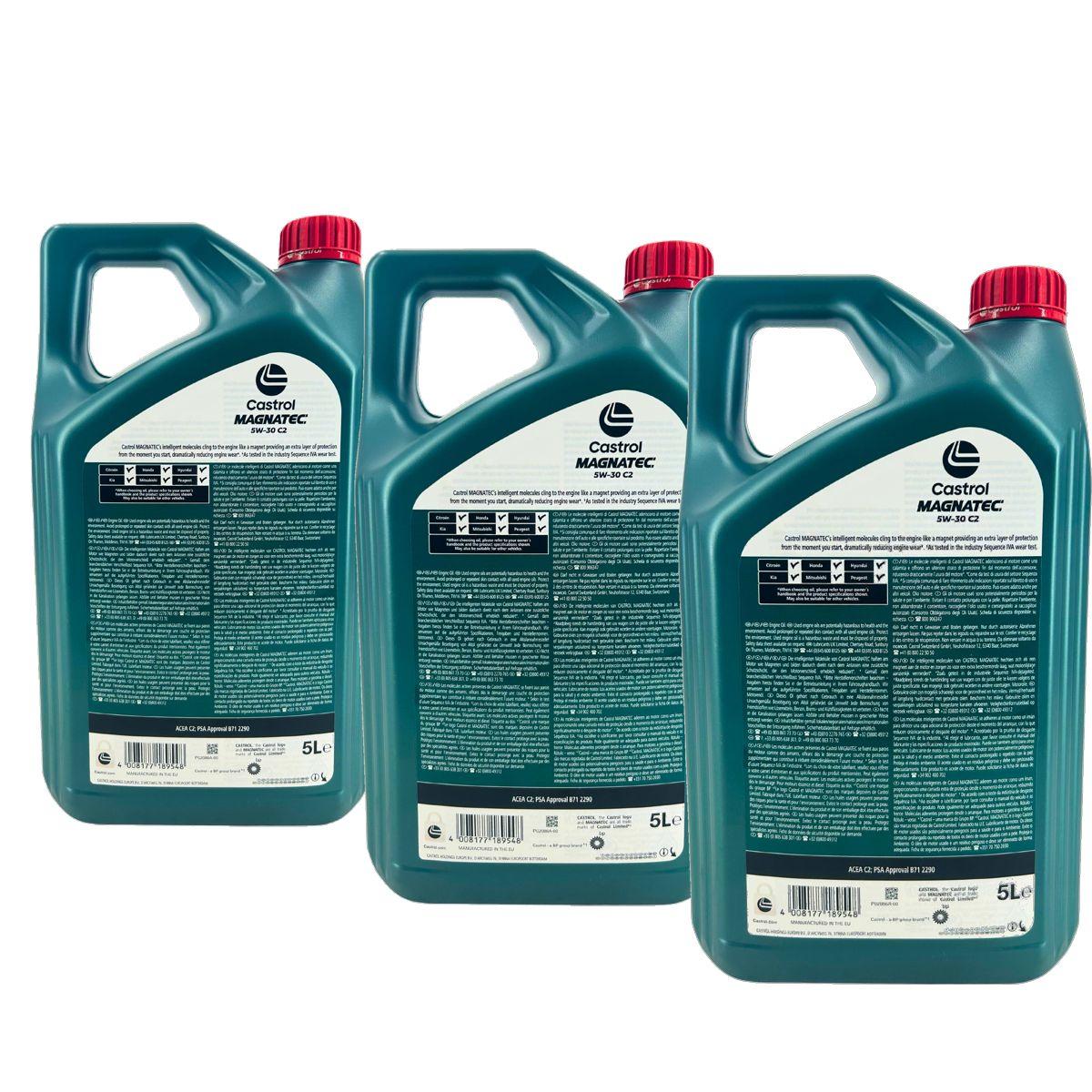 Castrol Magnatec 5W-30 C2 3x5 Liter