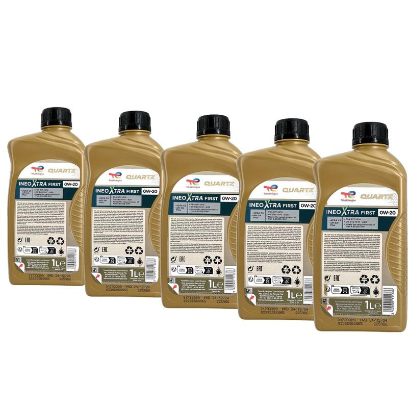Total Quartz Ineo Xtra SDE 0W-20 5x1 Liter