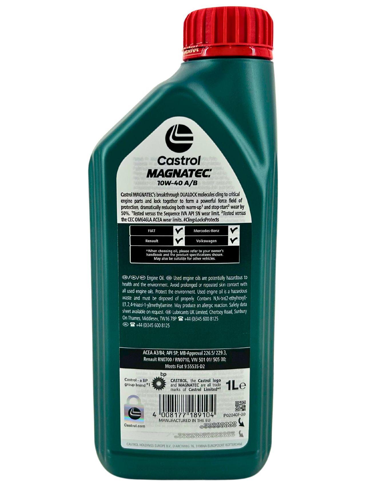 Castrol Magnatec 10W-40 A/B 1 Liter