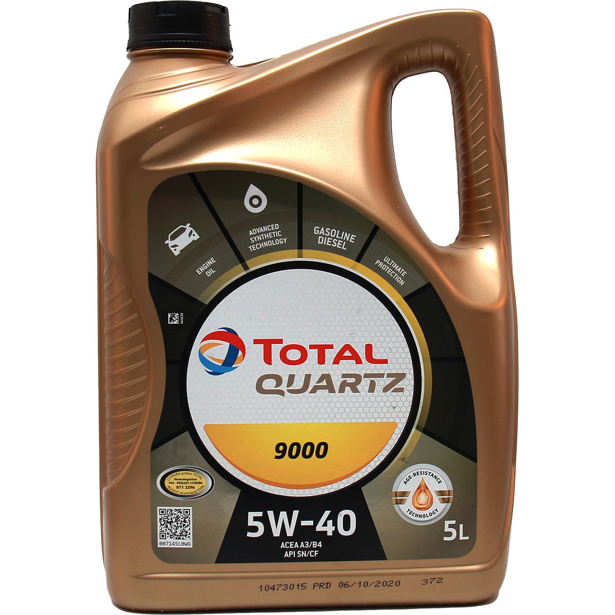 Total Quartz 9000 5W-40 5 Liter