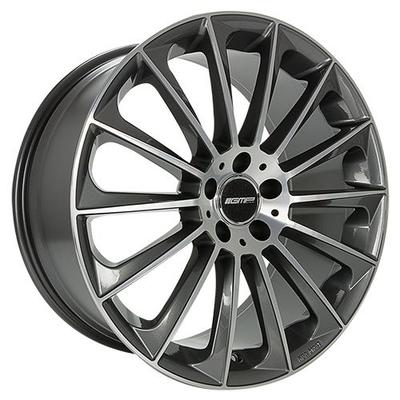 GMP STELLAR anthrazit diamantgeschliffen 8.5Jx19 5x112 ET35