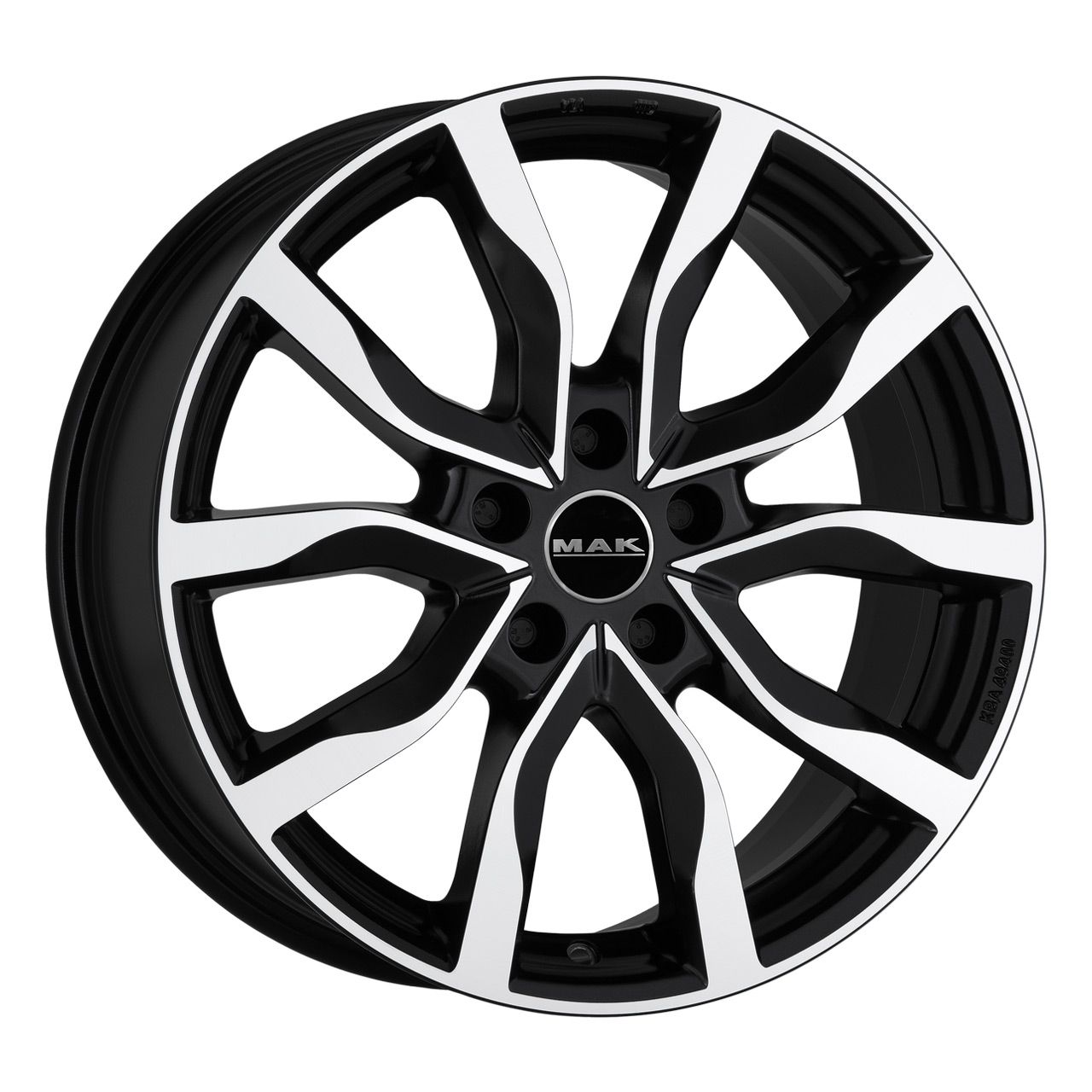 MAK HIGHLANDS black mirror 9.5Jx21 5x120 ET49