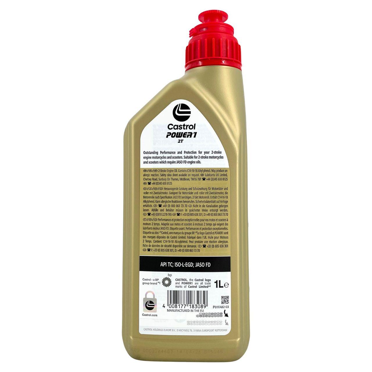 Castrol Power 1 2T 1 Liter