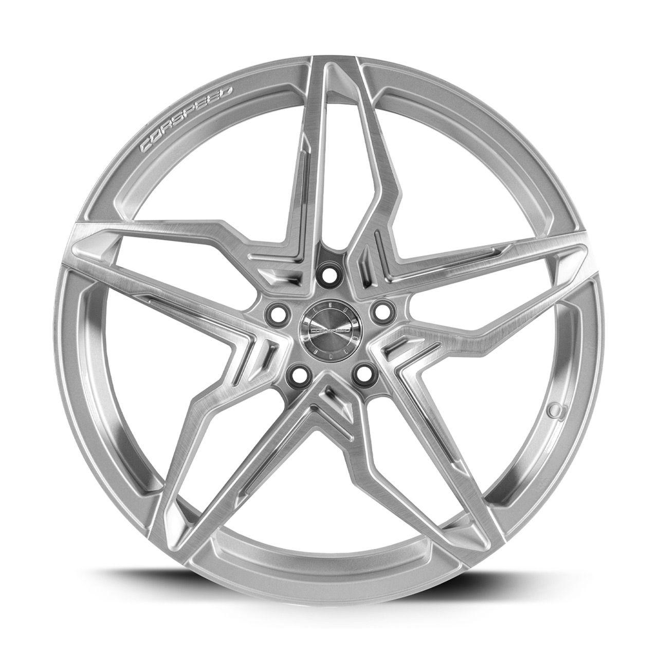 CORSPEED KHARMA silver-brushed-surface 9.0Jx20 5x112 ET35