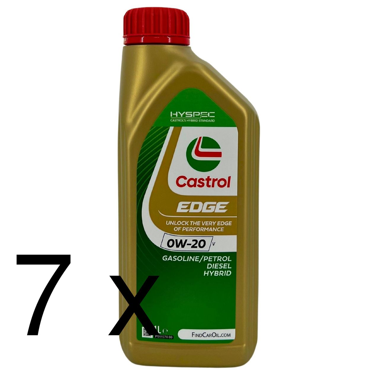 Castrol Edge 0W-20 V 7x1 Liter