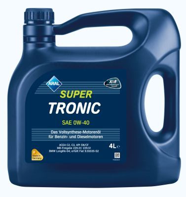 Aral SuperTronic 0W-40 4 Liter