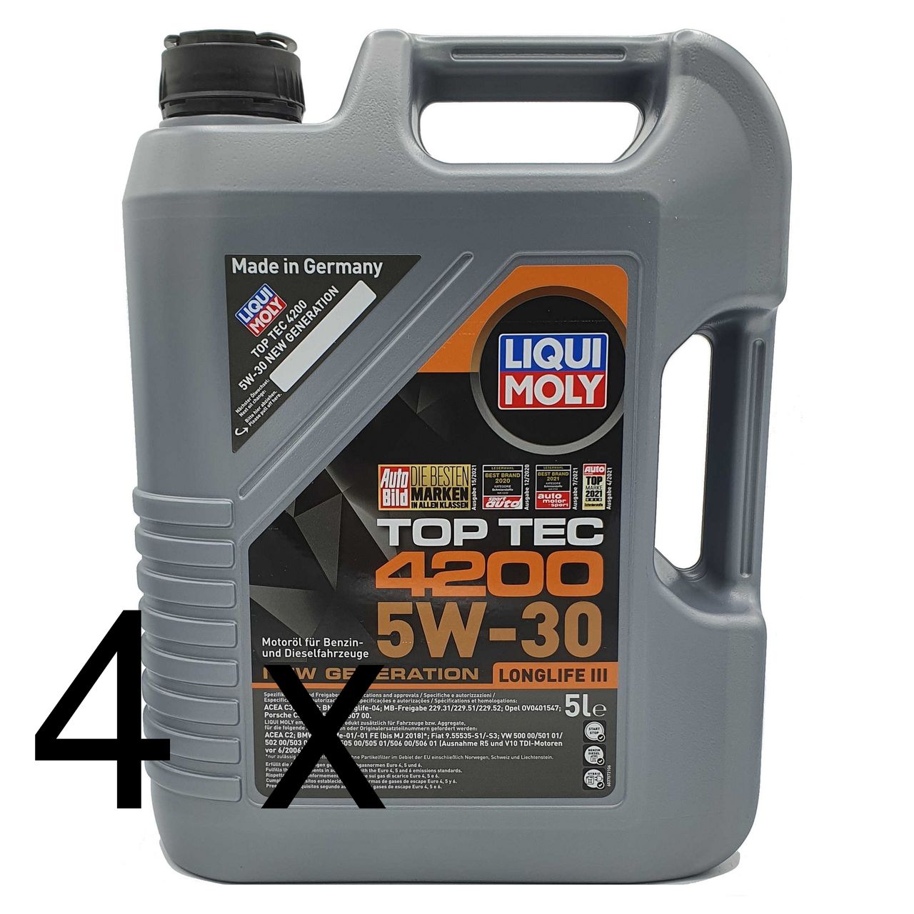 Liqui Moly Top Tec 4200 5W-30 4x5 Liter