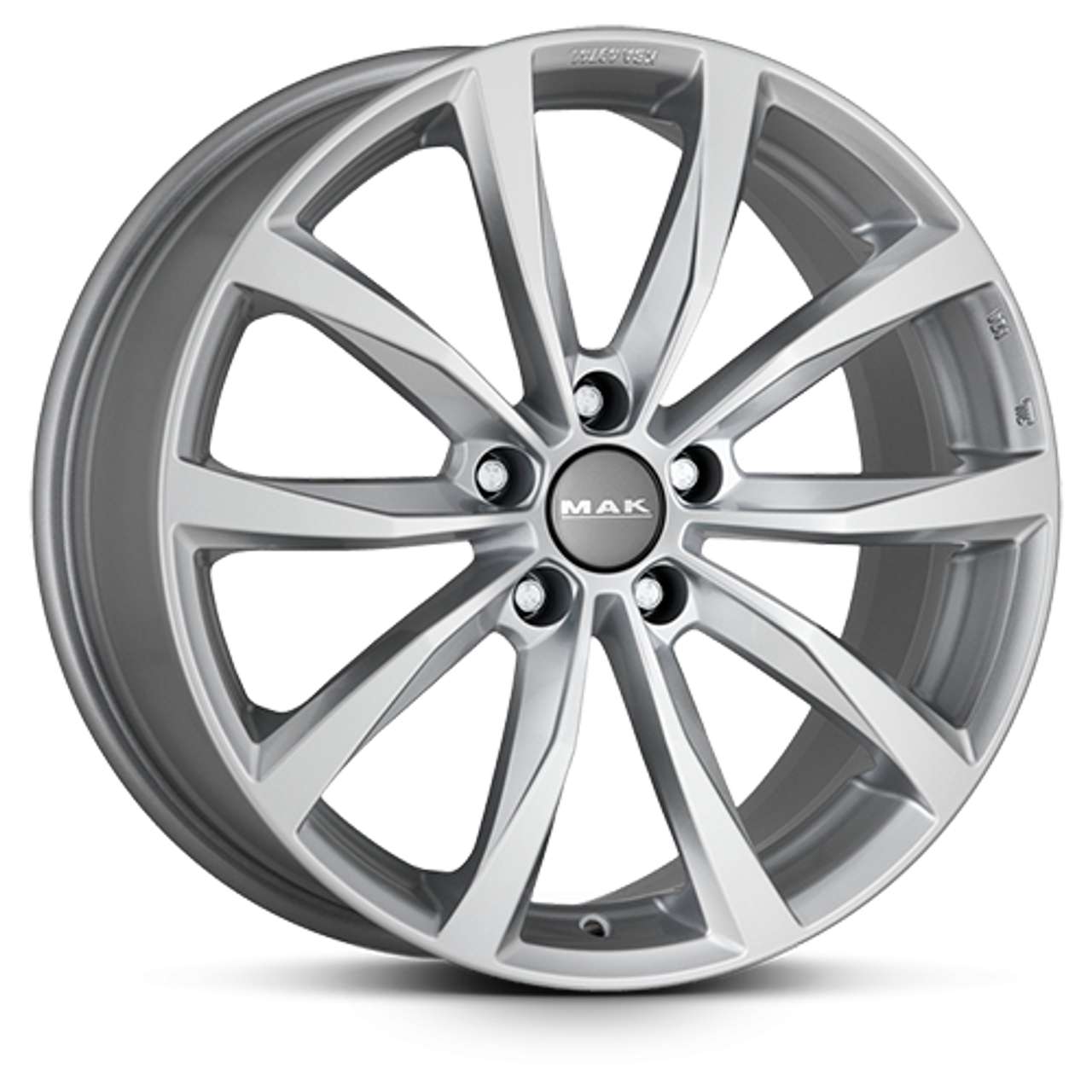 MAK WOLF silber 7.5Jx19 5x114.3 ET35
