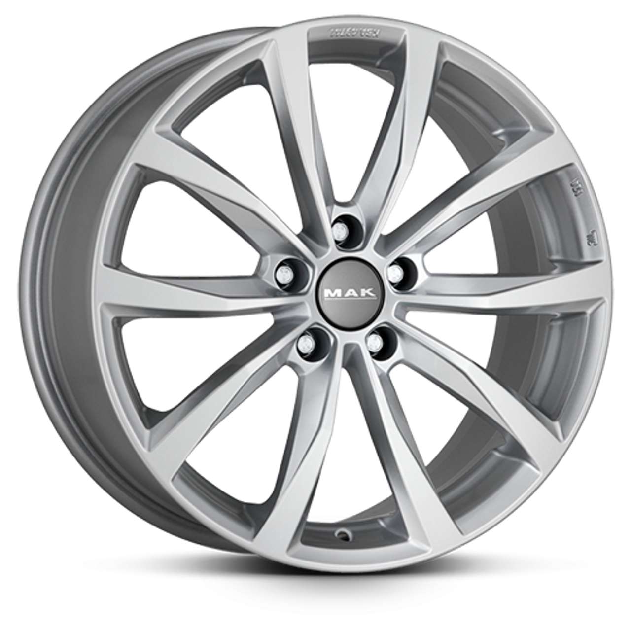 MAK WOLF silber 7.5Jx18 5x112 ET39