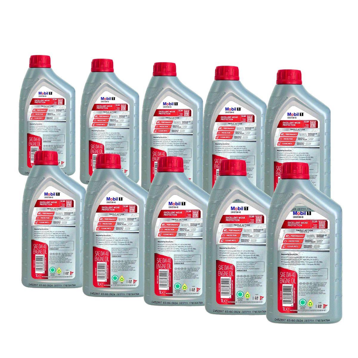 Mobil 1 C40 GT 0W-40 10x1 Liter
