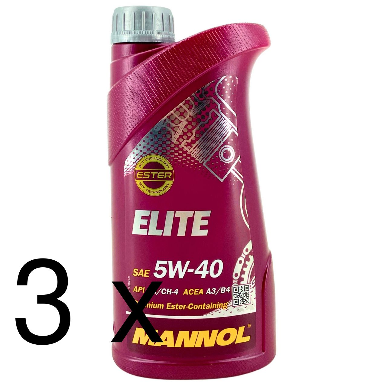 Mannol Elite 5W-40 3x1 Liter
