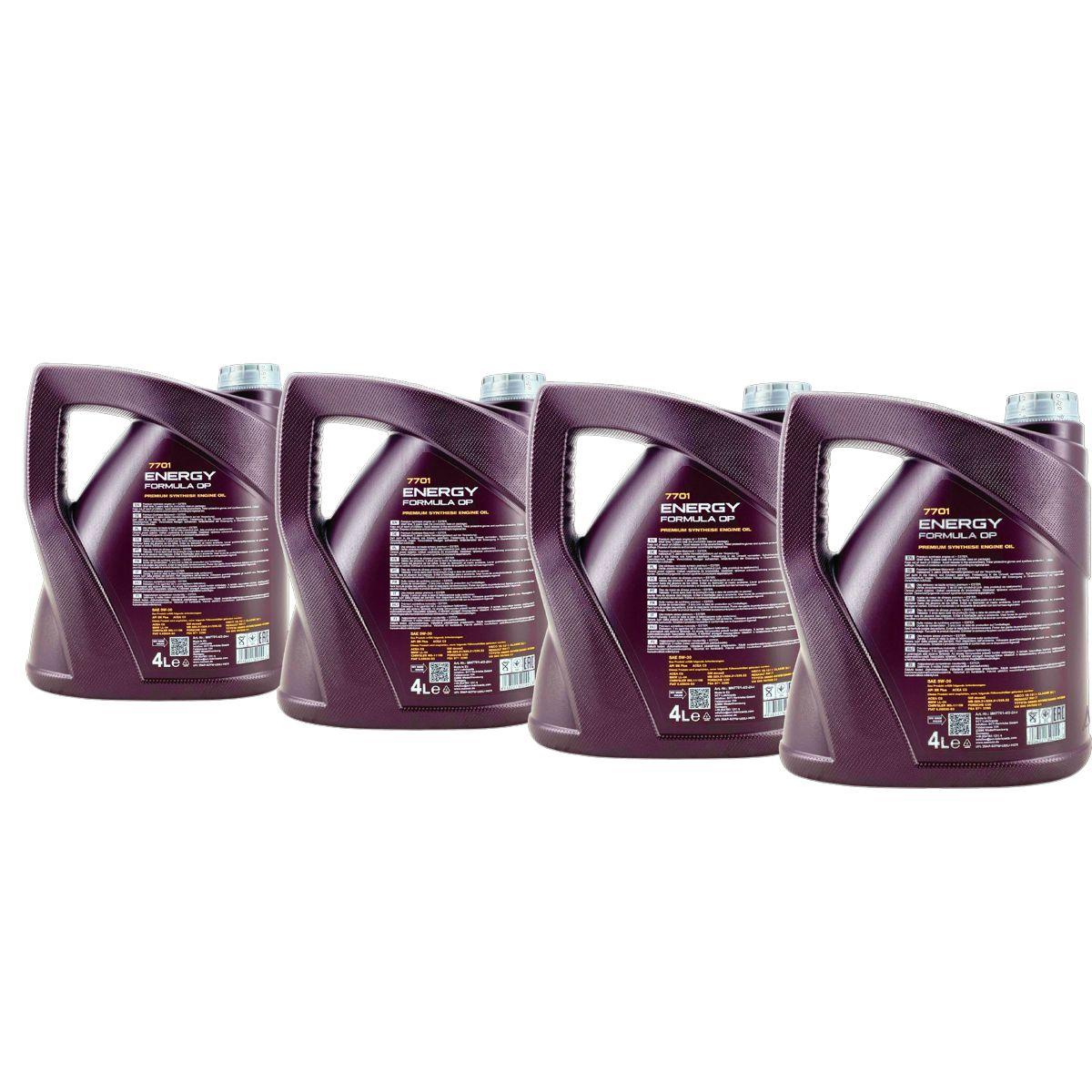 Mannol Energy Formula OP 5W-30 4x4 Liter