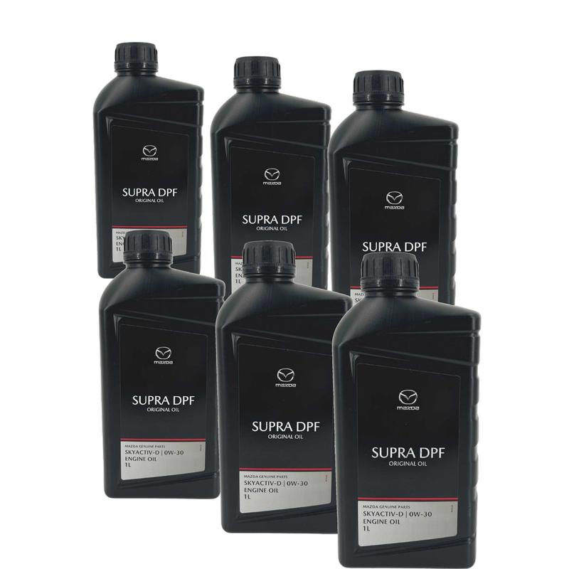 Mazda Original Oil Supra DPF Skyactiv-D 0W-30 6x1 Liter