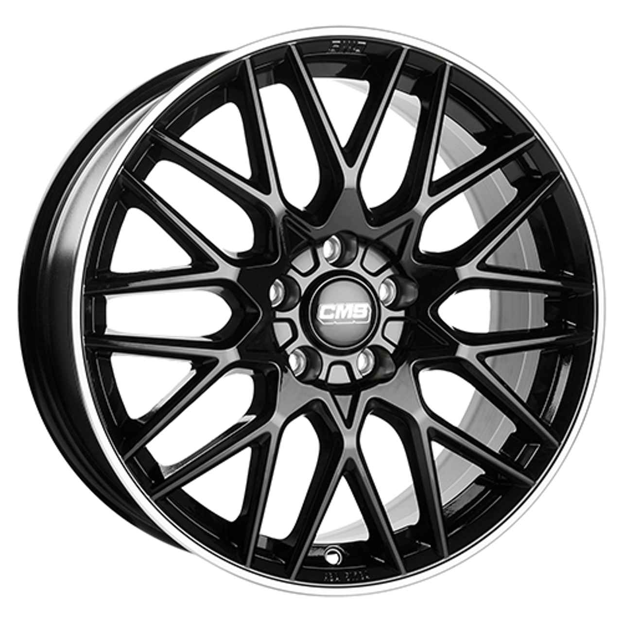 CMS C25-DRB diamond rim black 7.0Jx17 5x114.3 ET40