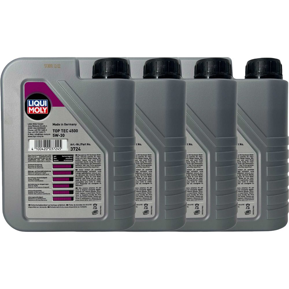 Liqui Moly Top Tec 4500 5W30 4x1 Liter G38076173