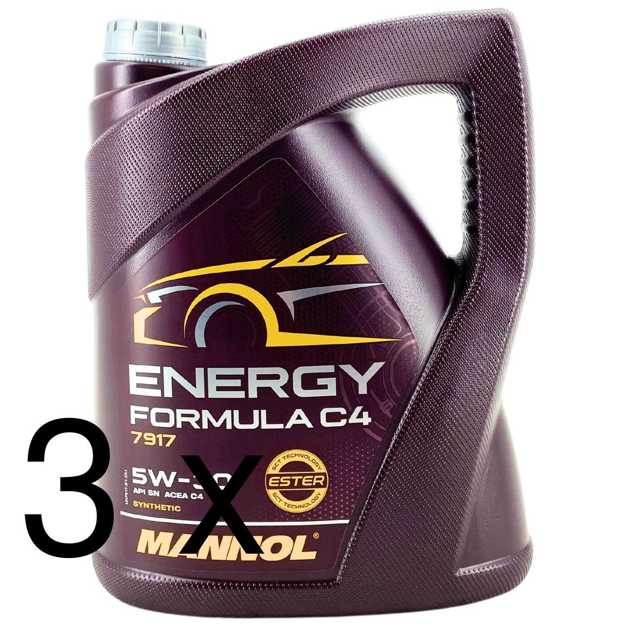 Mannol Energy Formula C4 5W-30 3x5 Liter