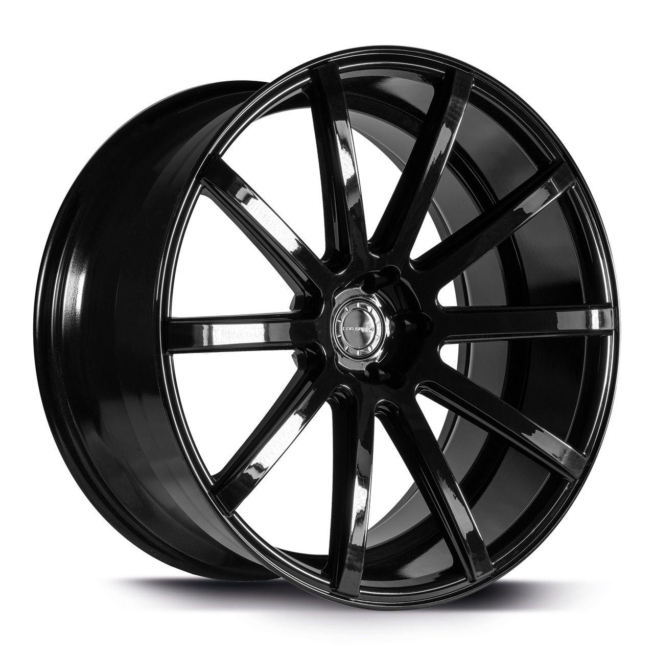 CORSPEED DEVILLE Higloss-Black 9.5Jx22 5x112 ET35
