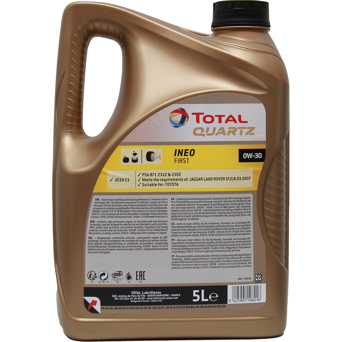 Total Quartz INEO First 0W-30 5 Liter