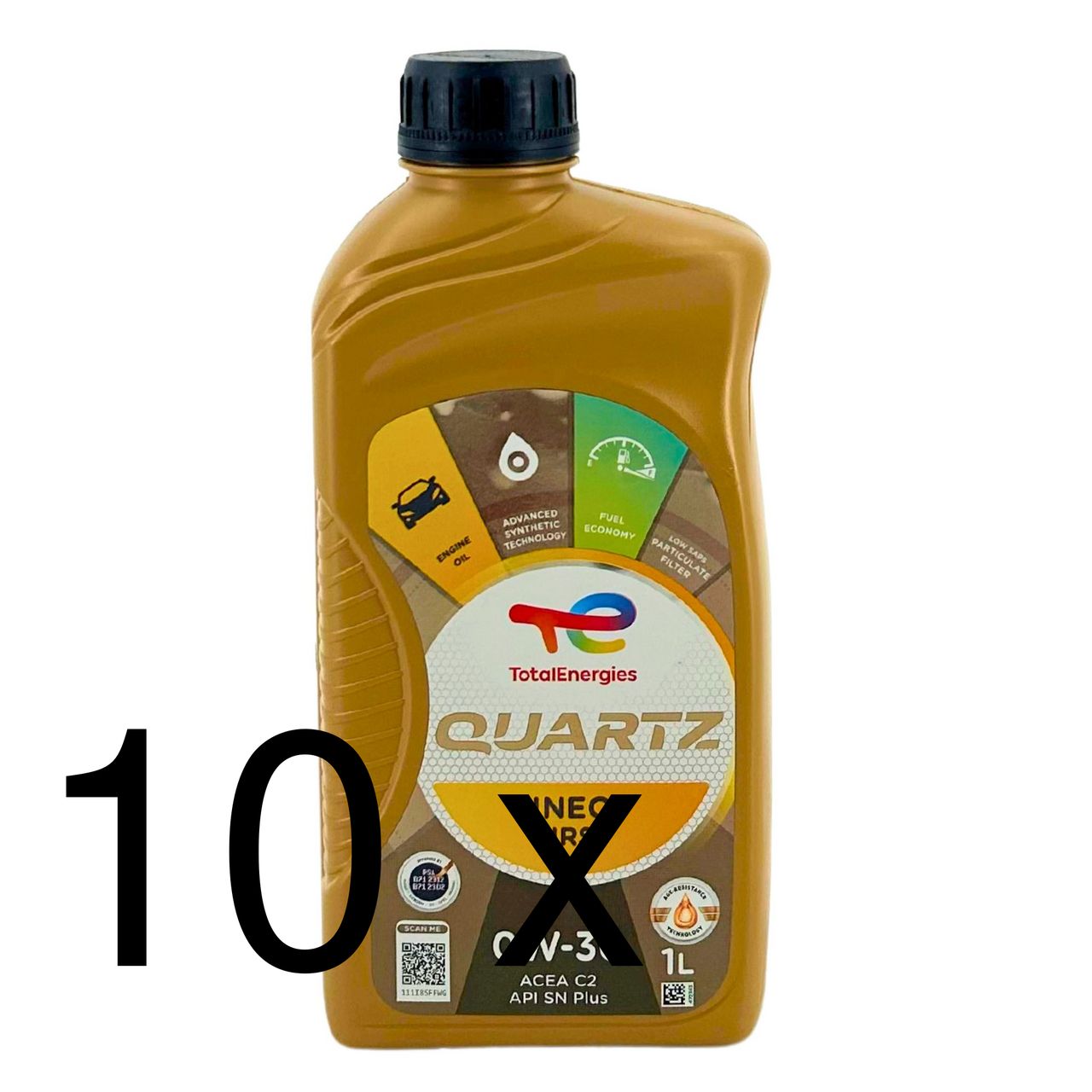 Total Quartz Ineo First 0W-30 10x1 Liter