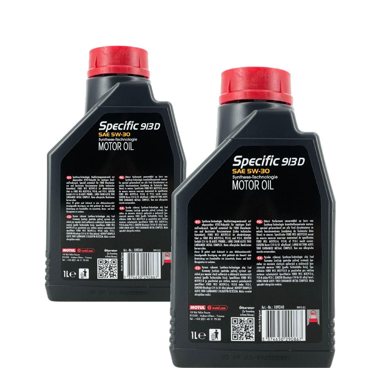 Motul Specific Ford WSS-M2C913-D 5W-30 2x1 Liter