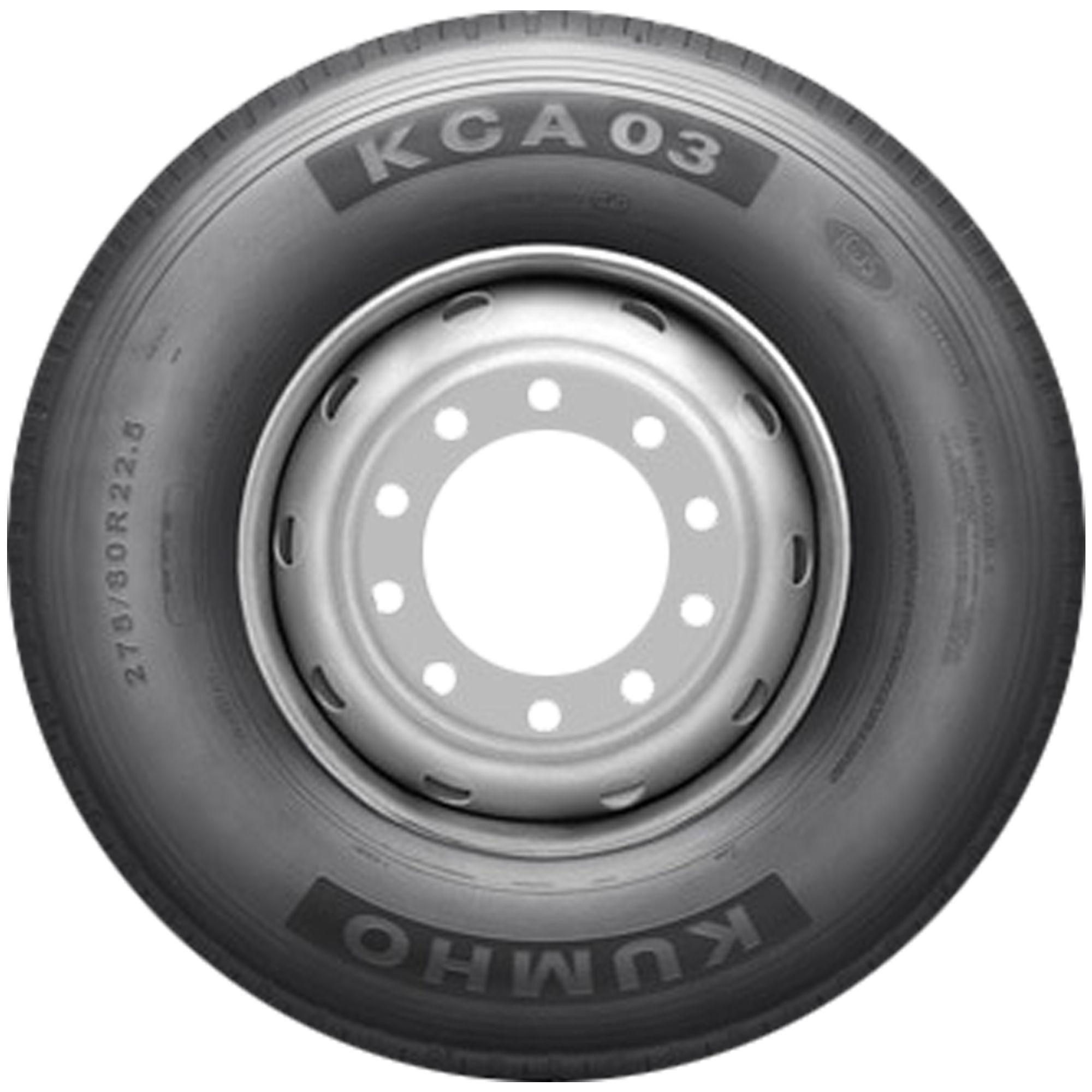 KUMHO 275/70 R 22.5 TL 150/145J KCA03 18PR M+S 3PMSF LRJ