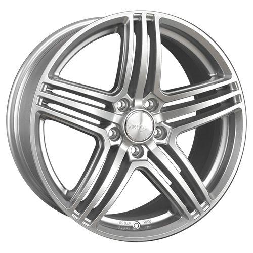 WHEELWORLD-2DRV WH12 Arktic Silber lackiert 8.0Jx18 5x112 ET35
