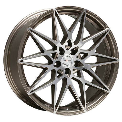 AXXION AX9 platinum grey full machined 8.5Jx19 5x112 ET45