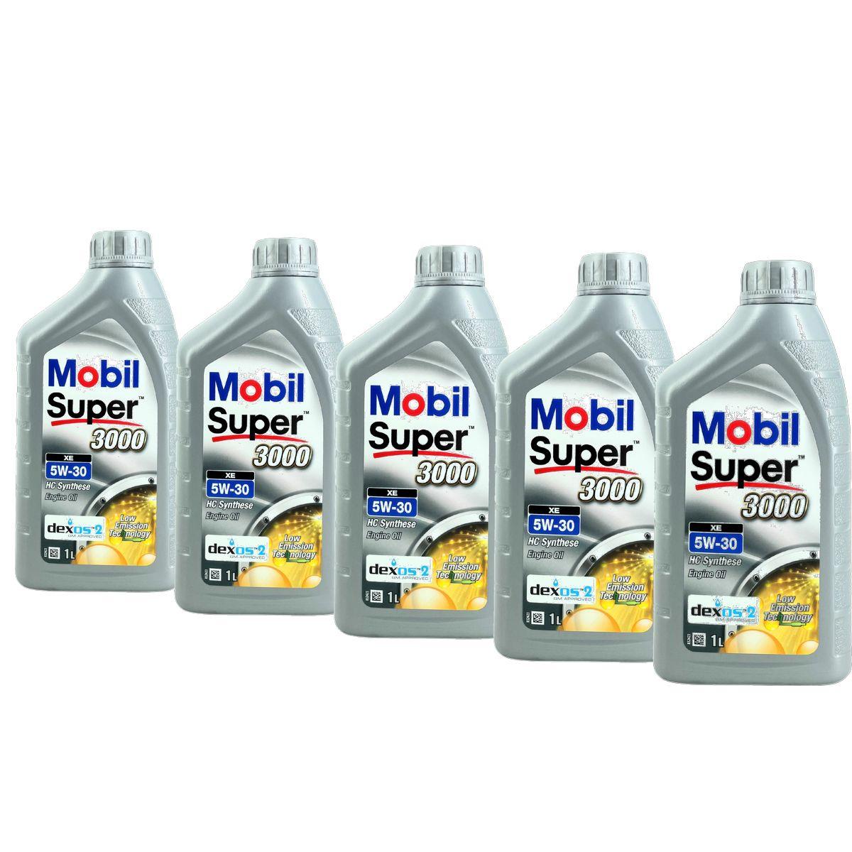 Mobil Super 3000 XE 5W-30 5x1 Liter