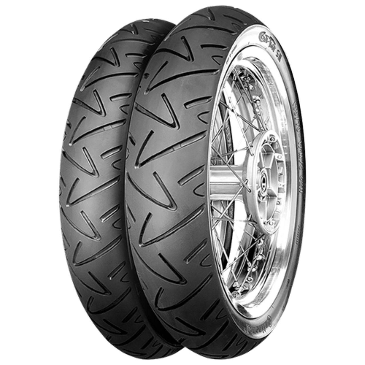 CONTINENTAL 130/70 - 17 M/C TL/TT 62H CONTITWIST SM