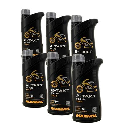 Mannol 2-Takt Plus 6x1 Liter