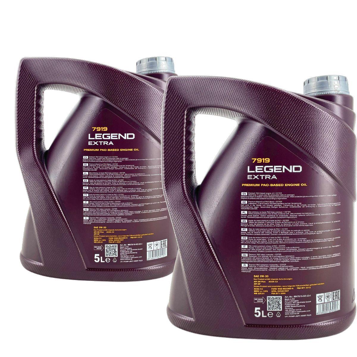 Mannol Legend Extra 0W-30 2x5 Liter