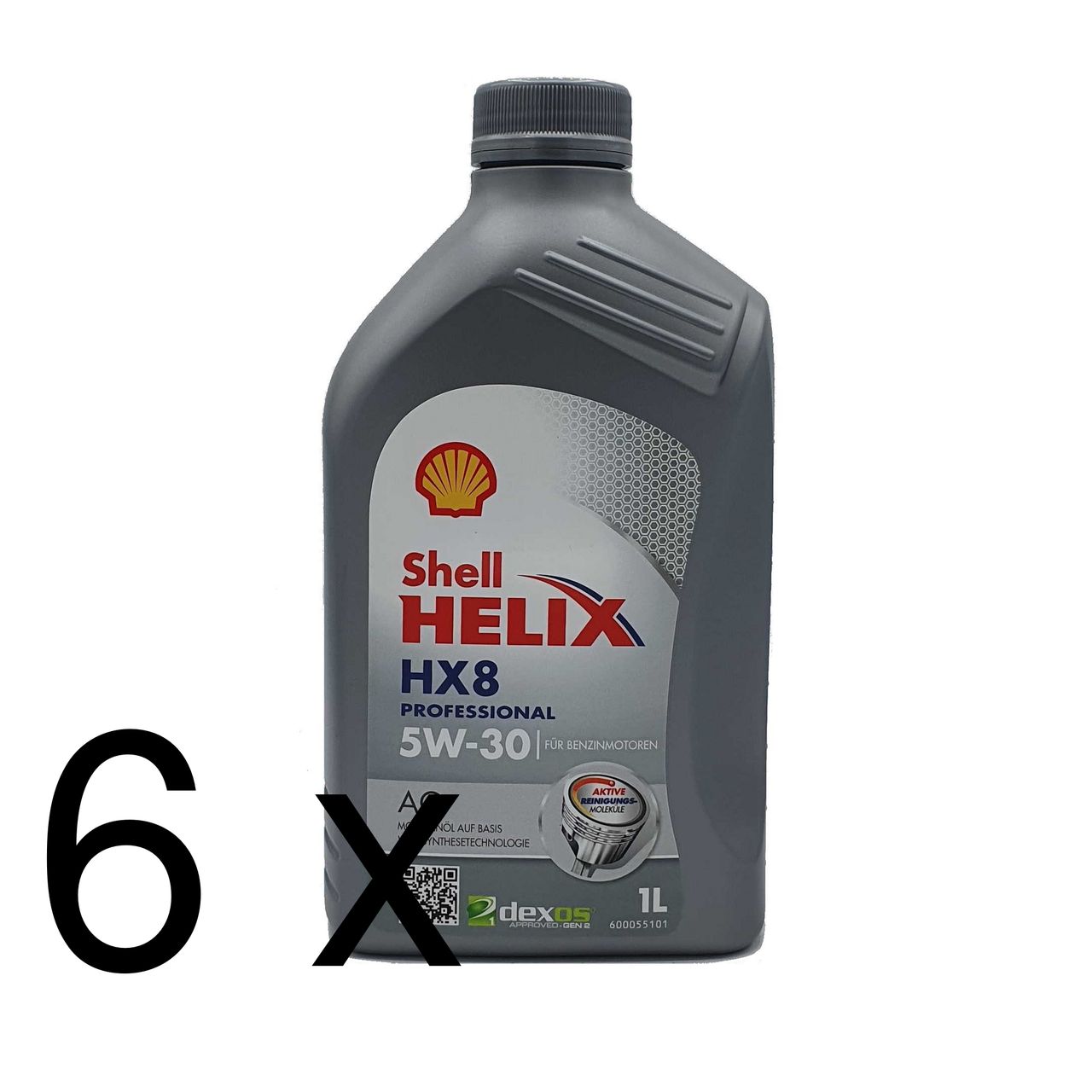 Shell Helix HX8 Professional AG 5W-30 6x1 Liter