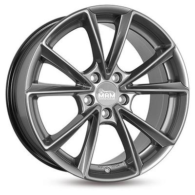 MAM WHEELS MAM A5 palladium painted 8.0Jx19 5x112 ET30