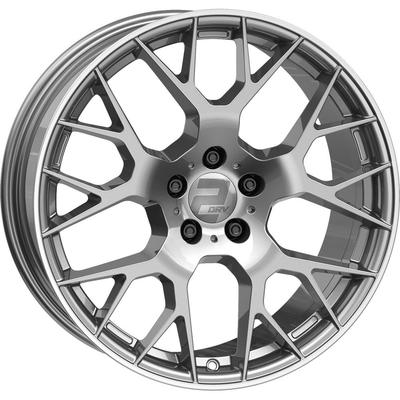 WHEELWORLD-2DRV WH47 Daytona grey glossy with full machined lip 8.0Jx18 5x112 ET30