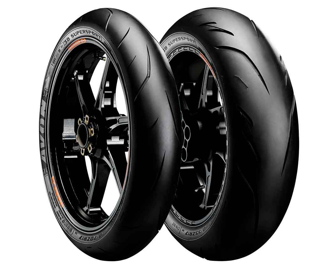 AVON 3D SUPERSPORT 180/60 R17 M/C TL 75(W) REAR