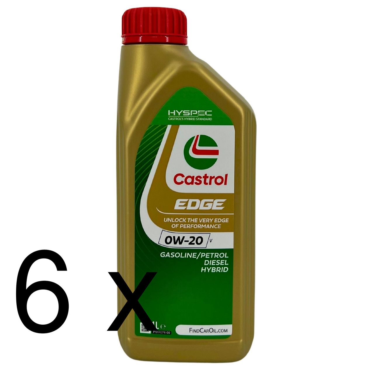 Castrol Edge 0W-20 V 6x1 Liter