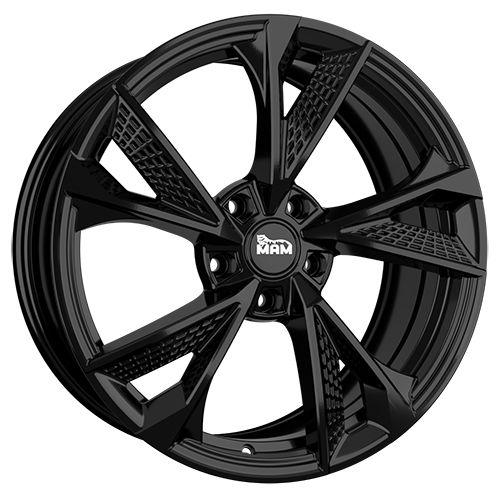 MAM WHEELS MAM RS6 black painted 7.0Jx16 5x120 ET35