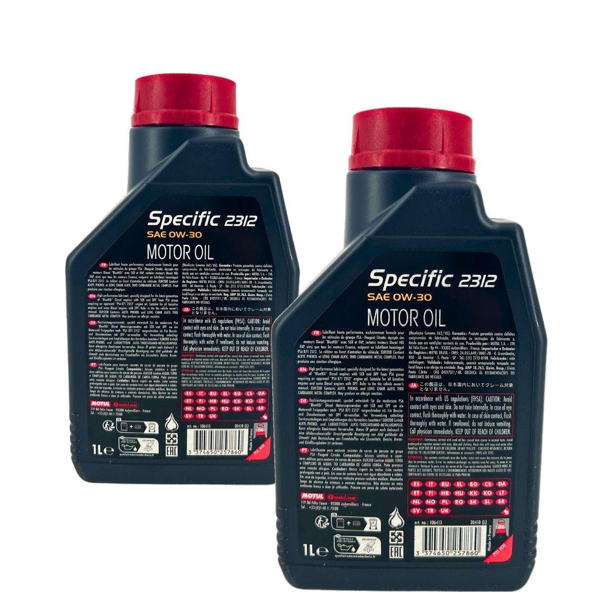 Motul Specific 2312 0W-30 2x1 Liter
