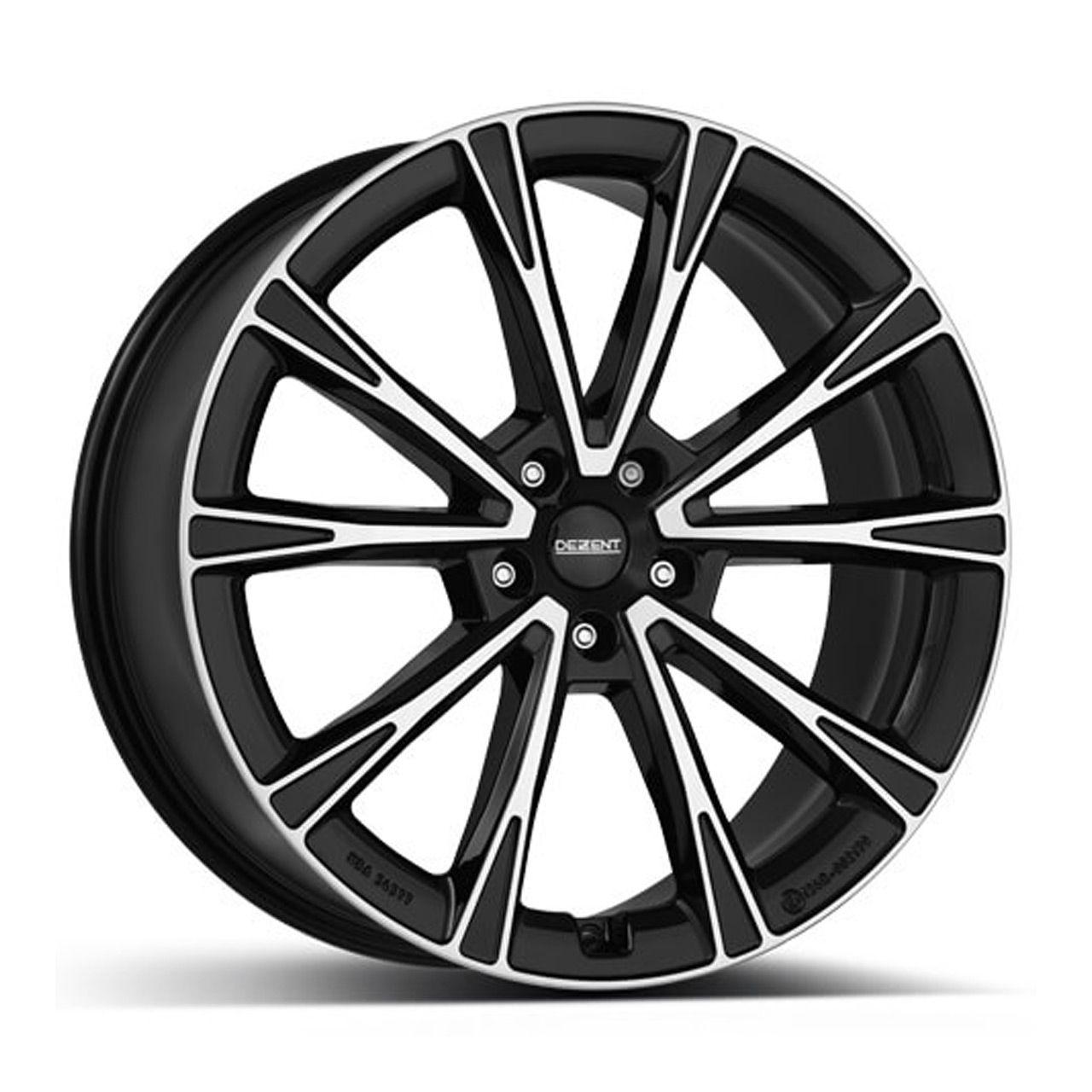 DEZENT DEZENT AR DARK schwarz glänzend frontpoliert 8.0Jx20 5x112 ET46