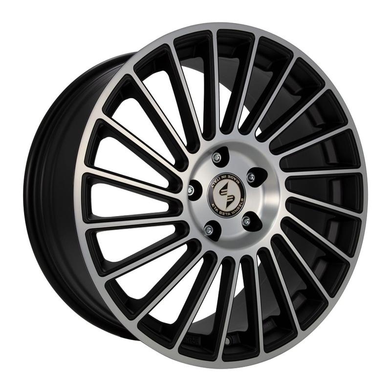 ETABETA VENTI-R black matt full polished 8.5Jx19 5x114.3 ET35