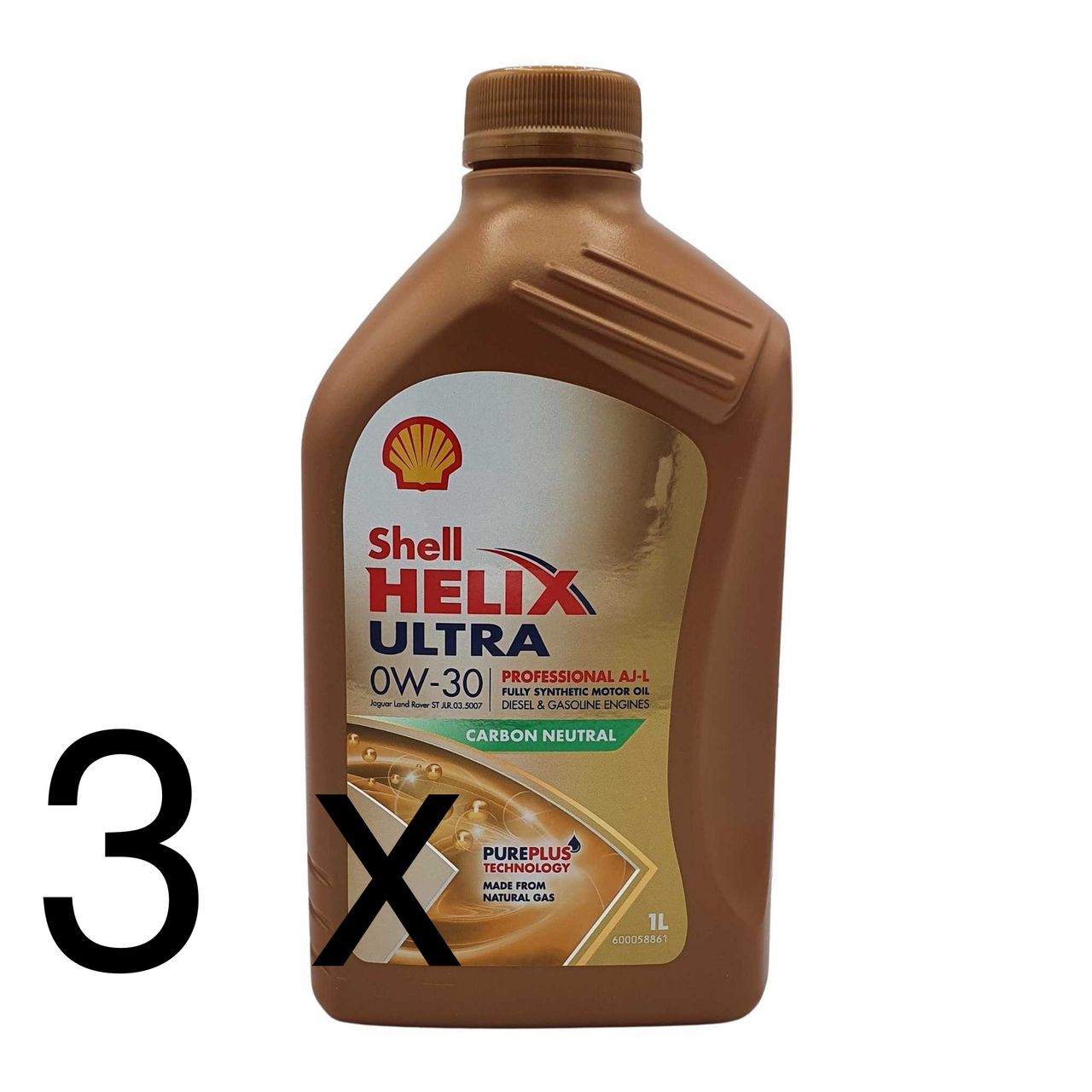 Shell Helix Ultra Professional AJ-L 0W-30 3x1 Liter