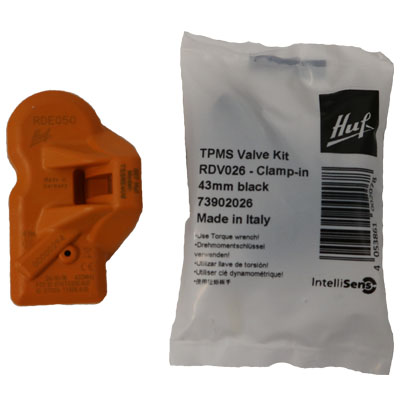 HUF 73.907.050 TPMS SENSOR METAL VALVE BLACK