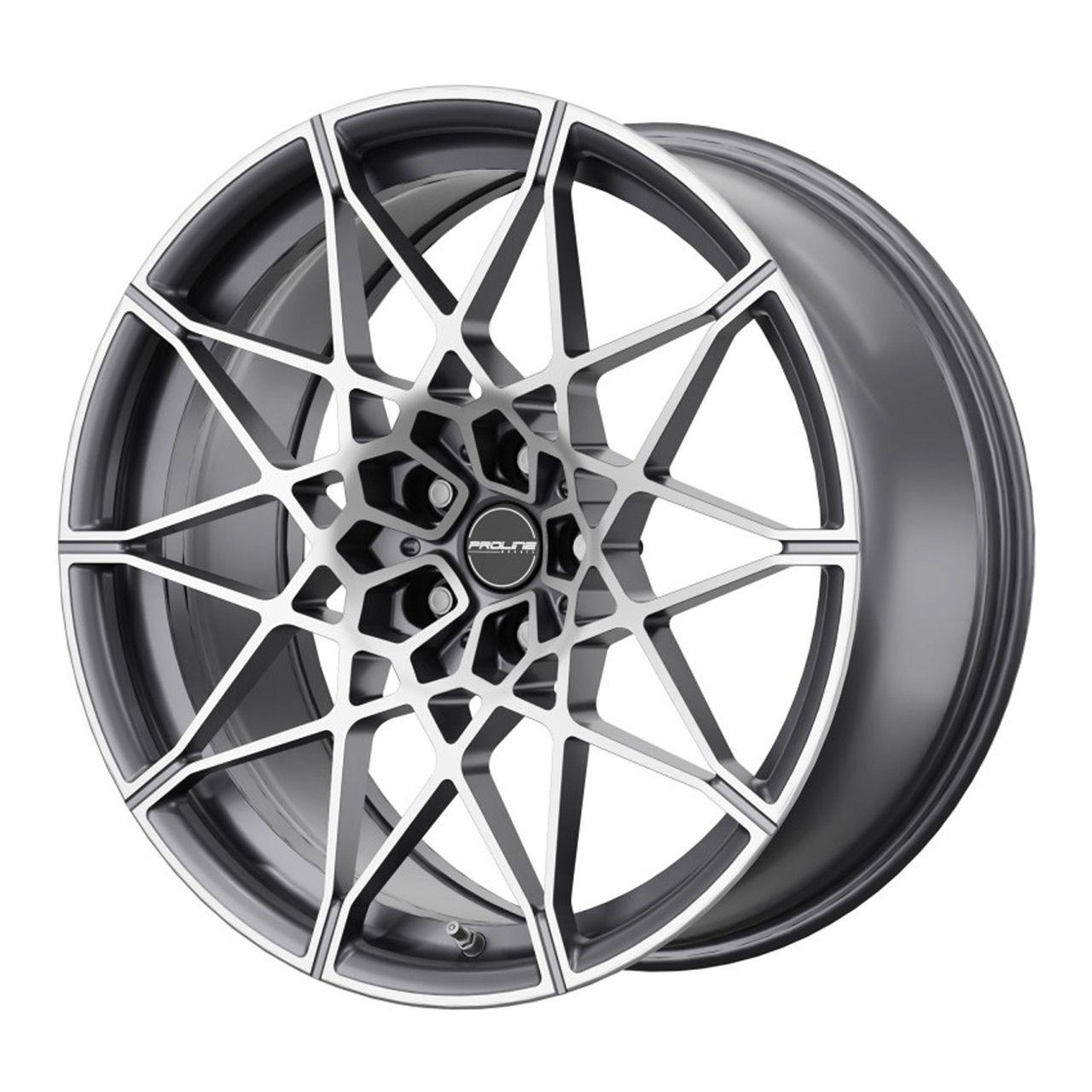 PROLINE PFM FORGED matt grey polished 9.5Jx20 5x112 ET20