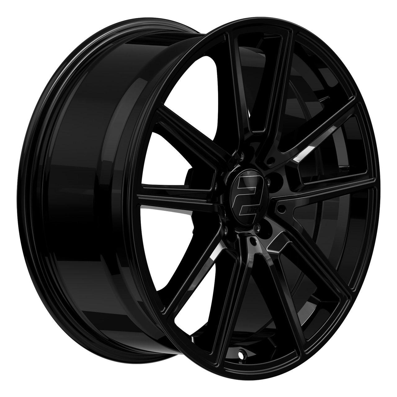 WHEELWORLD-2DRV WH30 SW+ schwarz glänzend lackiert 8.0Jx18 5x112 ET35