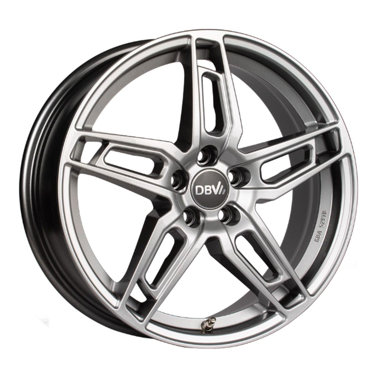 DBV 5DS 005 shadow silber 7.0Jx17 5x112 ET48