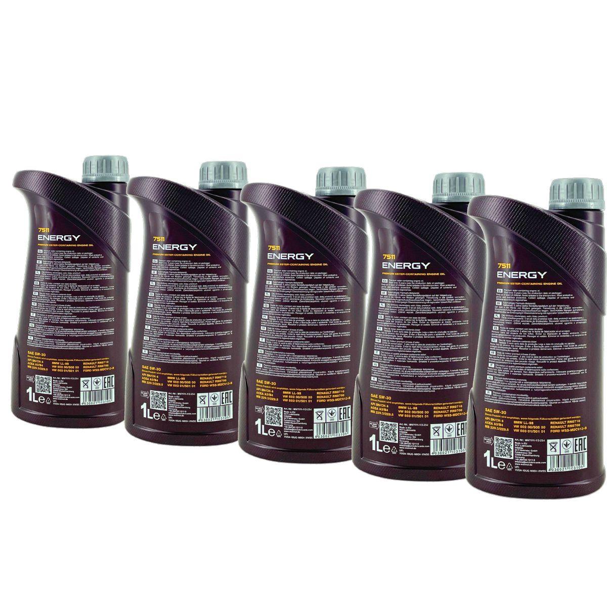 Mannol Energy 5W-30 5x1 Liter