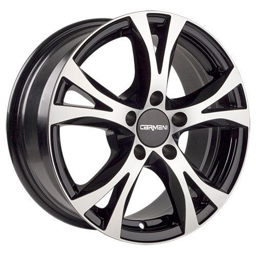 CARMANI CA 9 COMPETE black polish 6.5Jx16 5x114.3 ET45