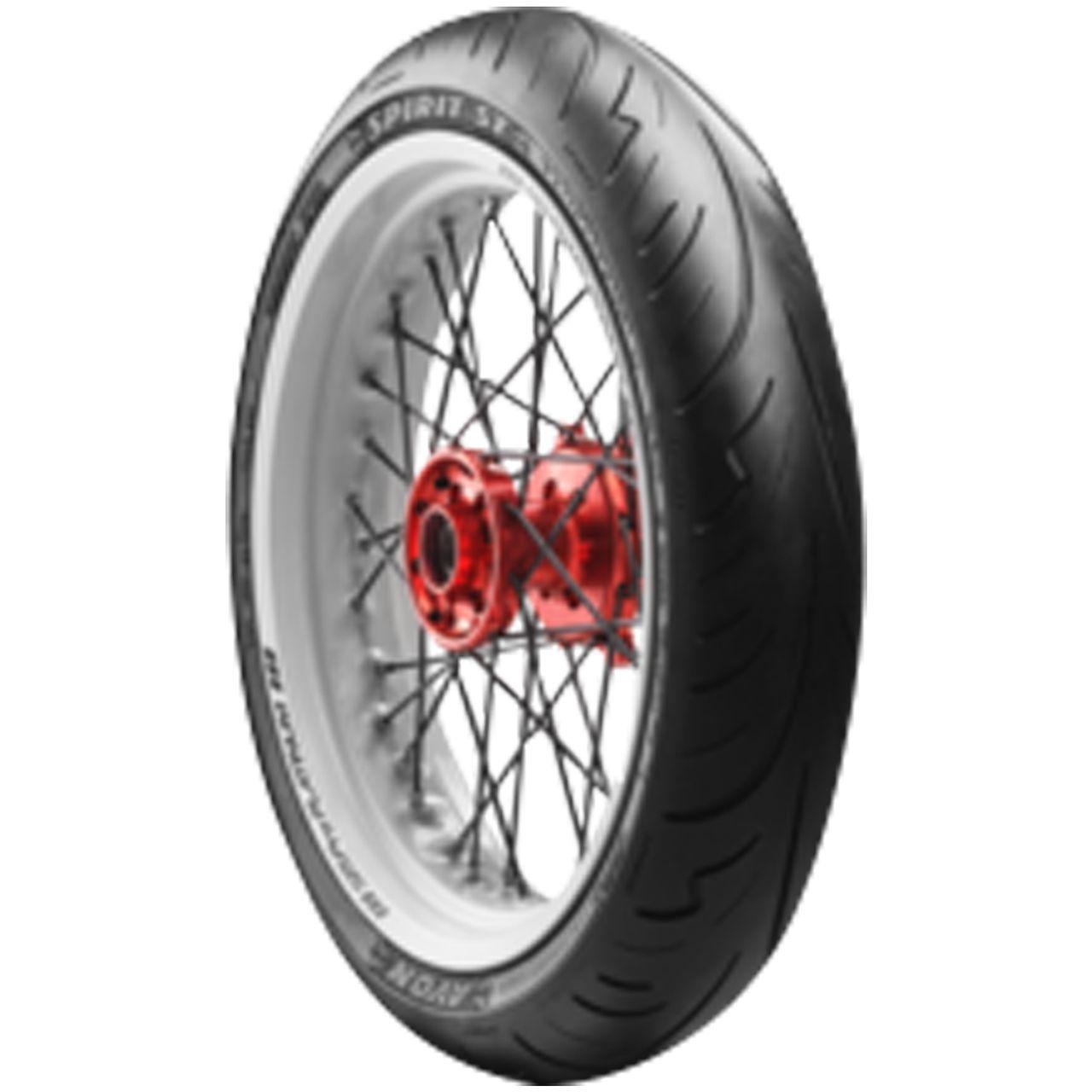 AVON 100/90 ZR 18 M/C TL (56W) SPIRIT ST FRONT AV75